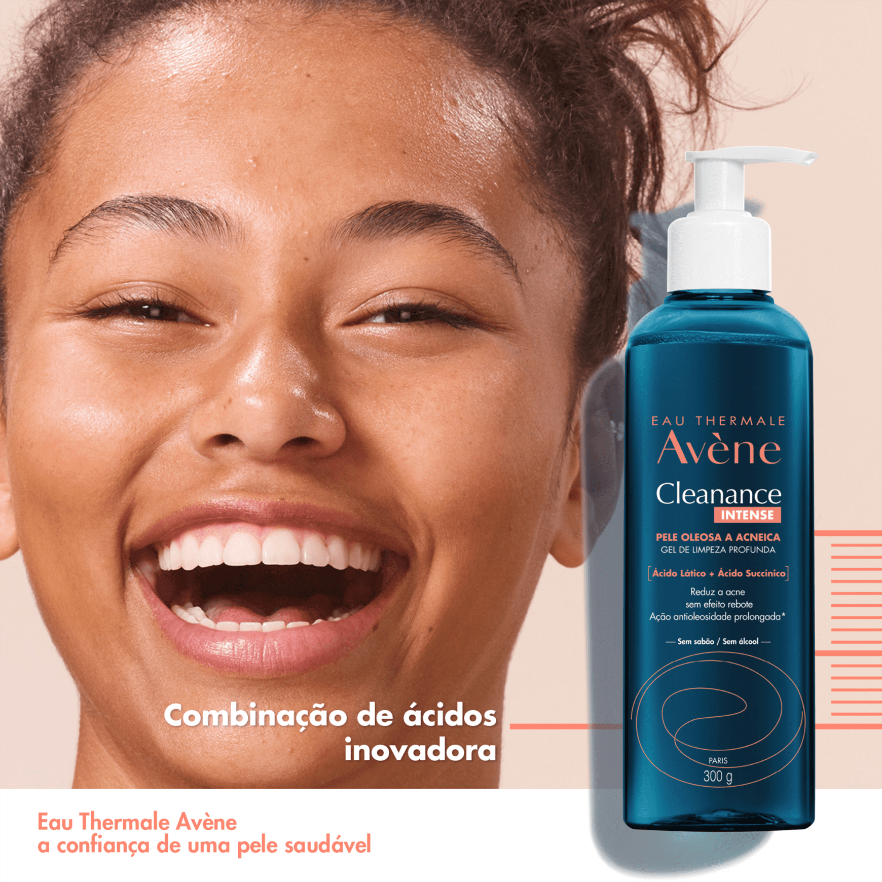 AVENE CLEANANCE GEL DE LIMPEZA 300G, Avène, 300g : : Beleza