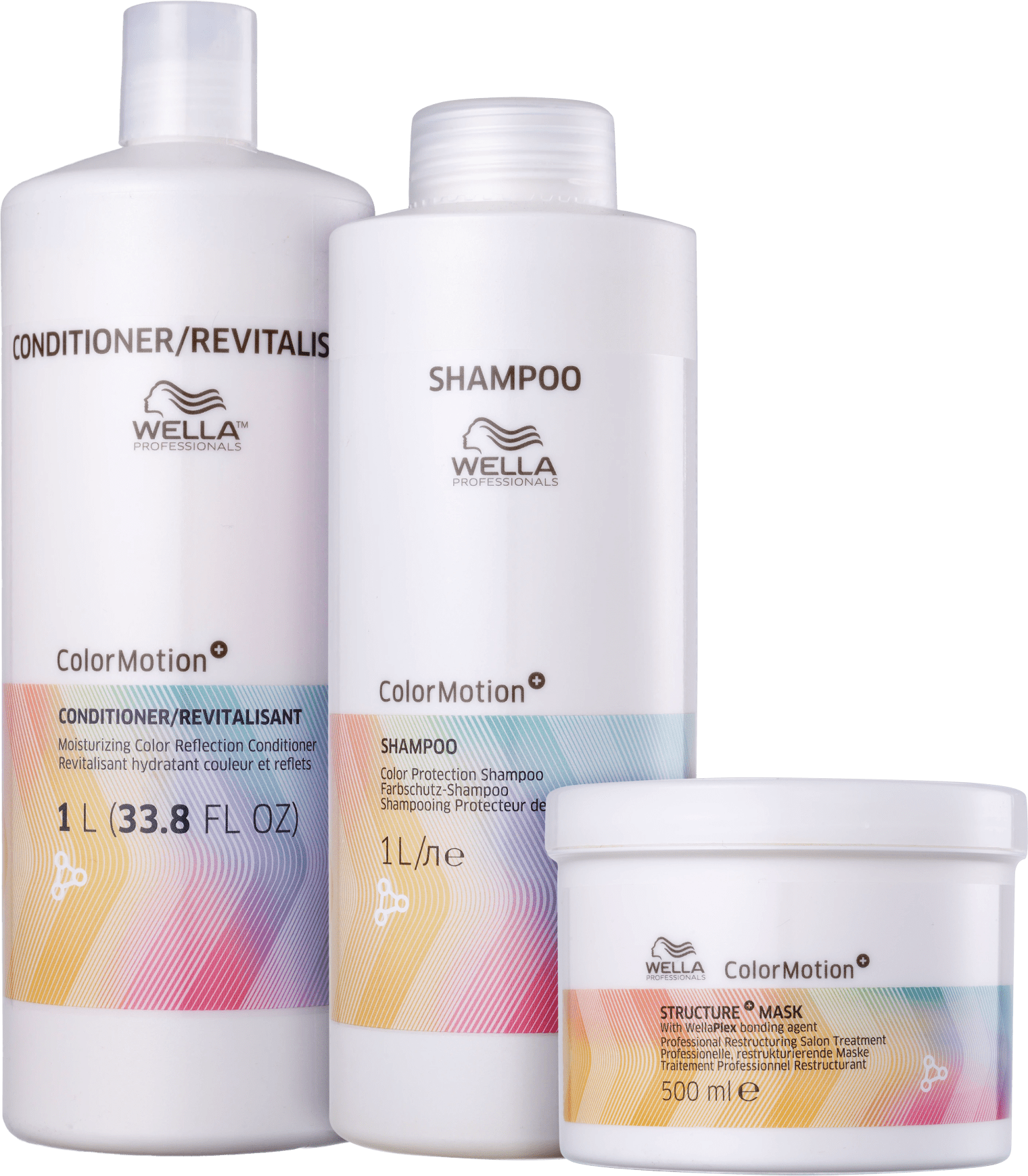Kit Wella Color Motion+ Salon Trio Beautybox