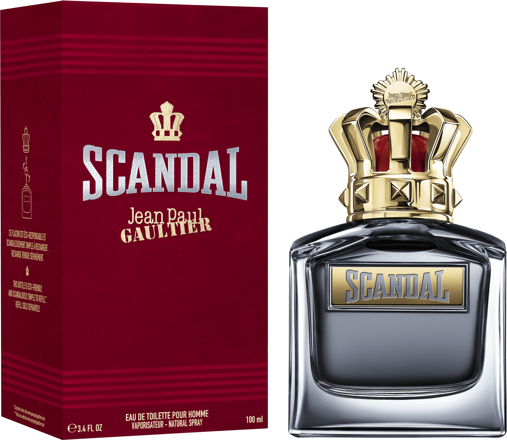 Scandal Pour Homme Jean Paul Gaultier EDT 100ml | Beleza na Web