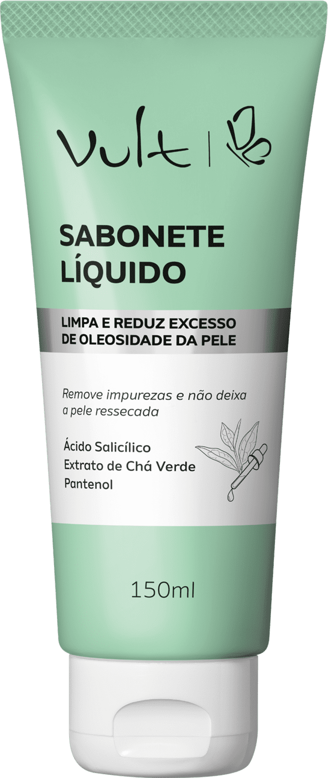 Sabonete líquido para rosto - Pele oleosa.