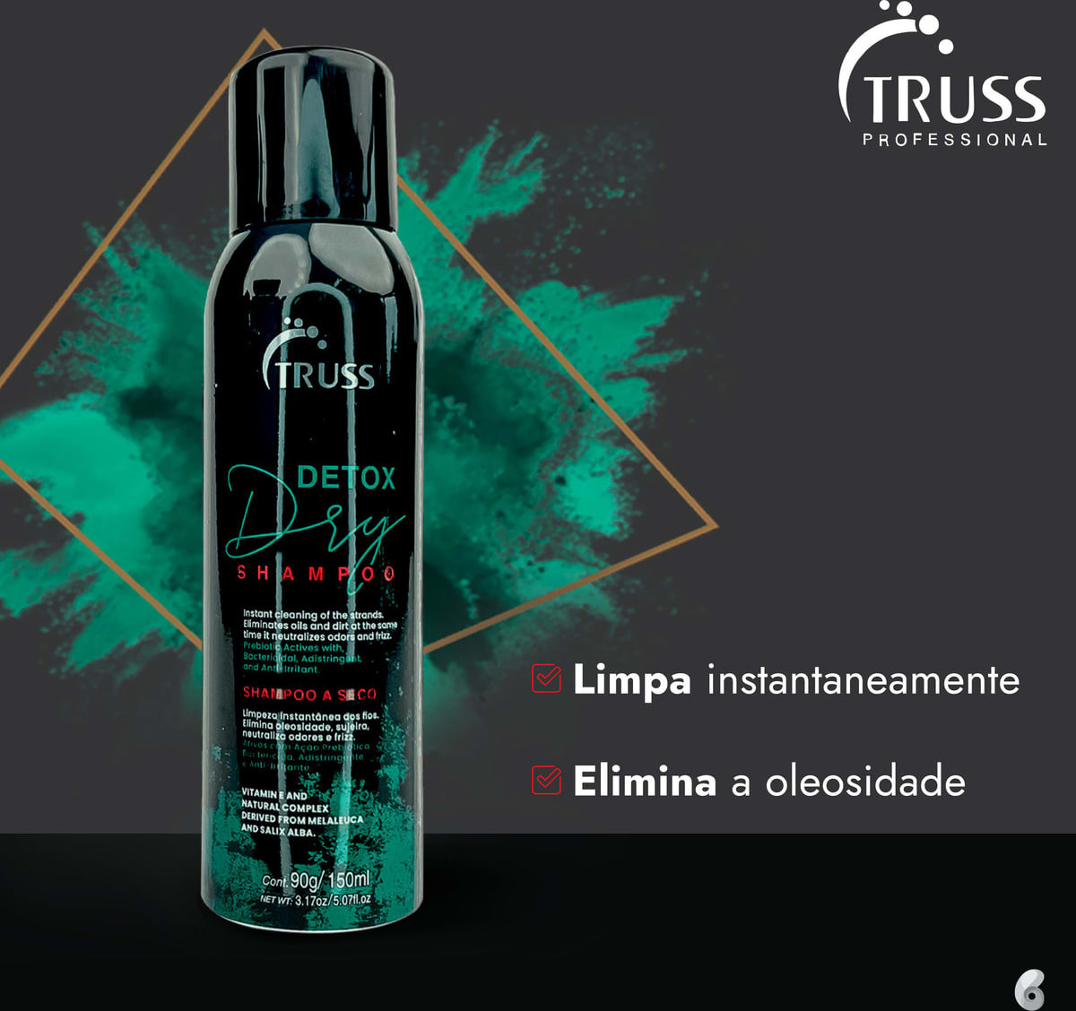 Shampoo a Seco Truss Detox Beautybox