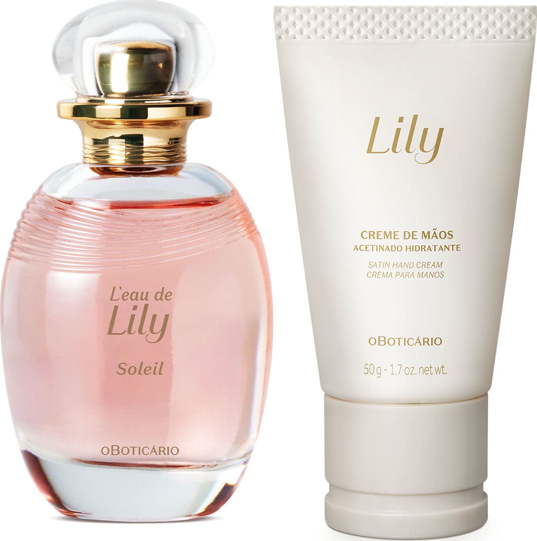 O Boticario Kit Lily Eau de Parfum & Lily Hydrating