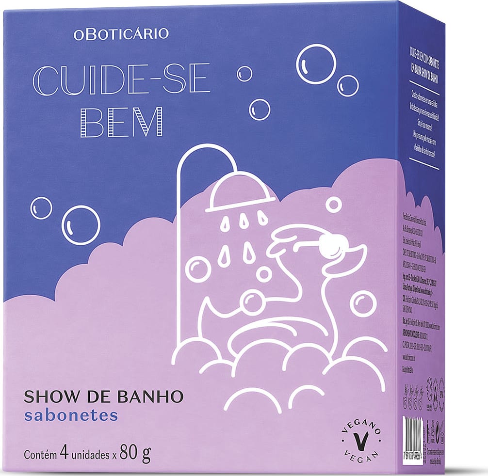 Kit Sabonete Cuide-se Bem Show de Banho Botic\u00e1rio | Beleza na Web