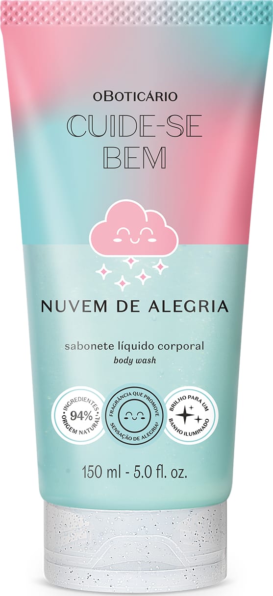 Sabonete Líquido Corporal Cuide-se Bem Nuvem de Alegria 150ml | O Boticario