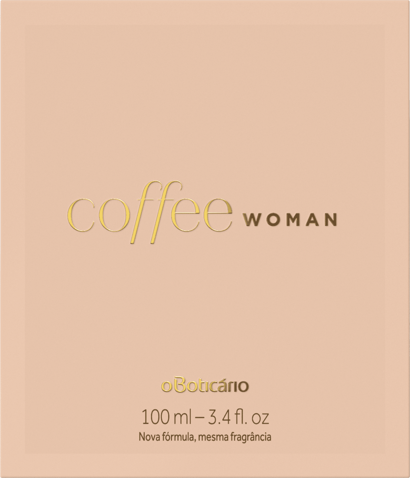 O Boticário Coffee Woman Paradiso Colônia 100 ml Para Mulher