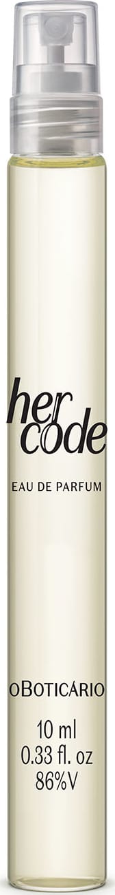 Presente Her Code Eau De Parfum O Boticário Feminino