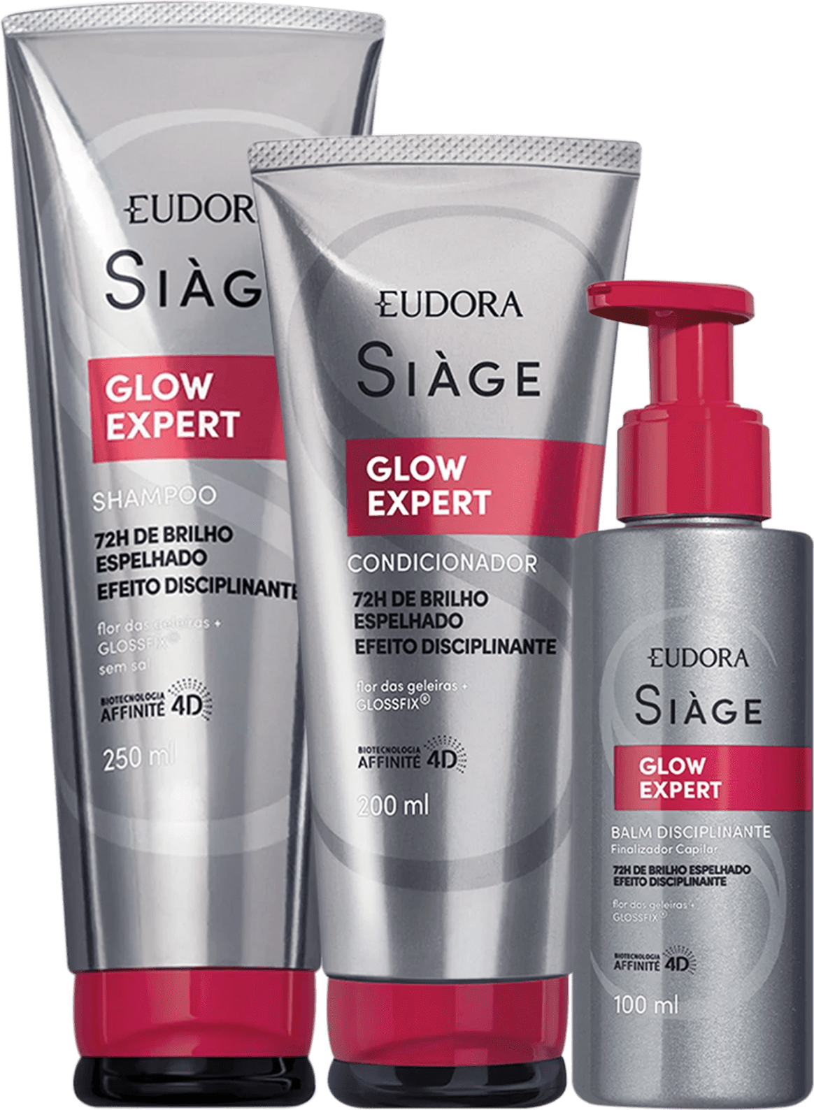 Kit Eudora Siàge Glow Expert Trio Beleza na Web
