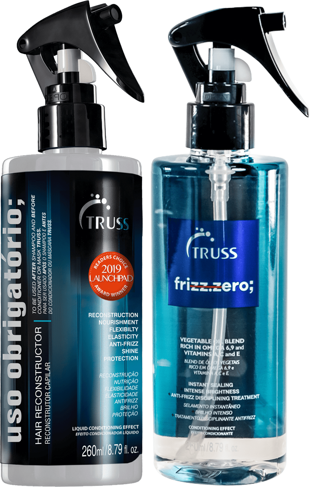 Kit Truss Frizz Zero Obrigatório | Beleza na Web
