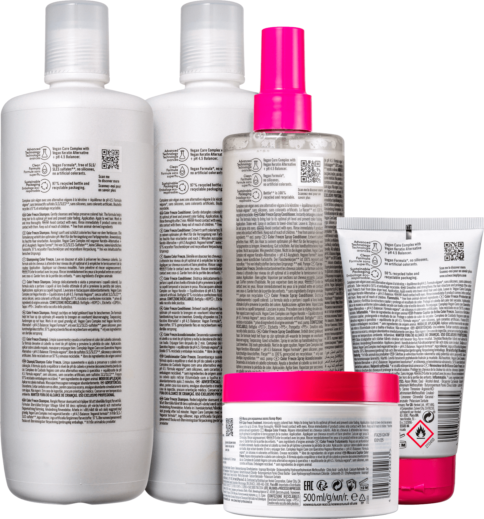 Kit Schwarzkopf BC Bonacure Color Freeze | Beleza Na Web PRO Pro