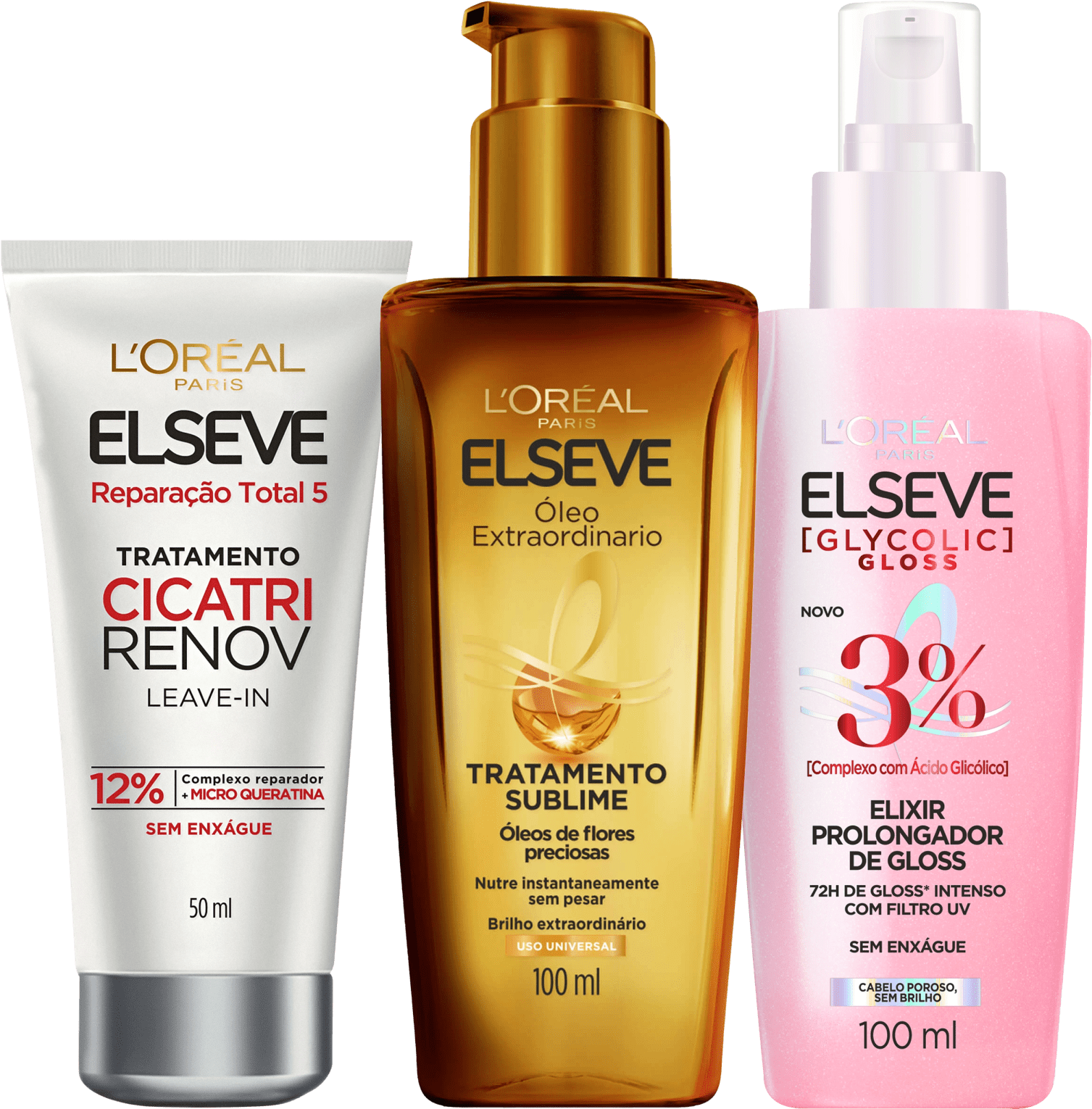 Kit Elseve L'Oréal Paris | Beleza na Web