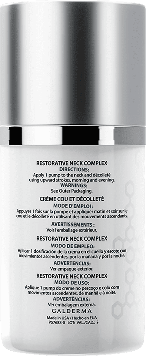 Verso do Creme de colo e pescoço da Alastin.