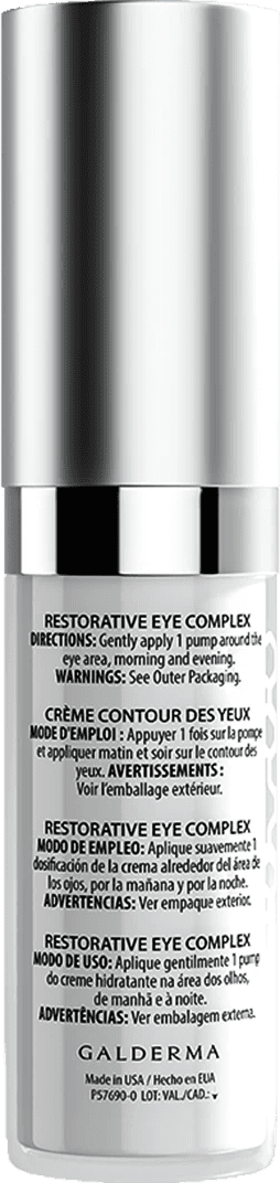 Verso do Sérum para a área dos olhos de Alastin.