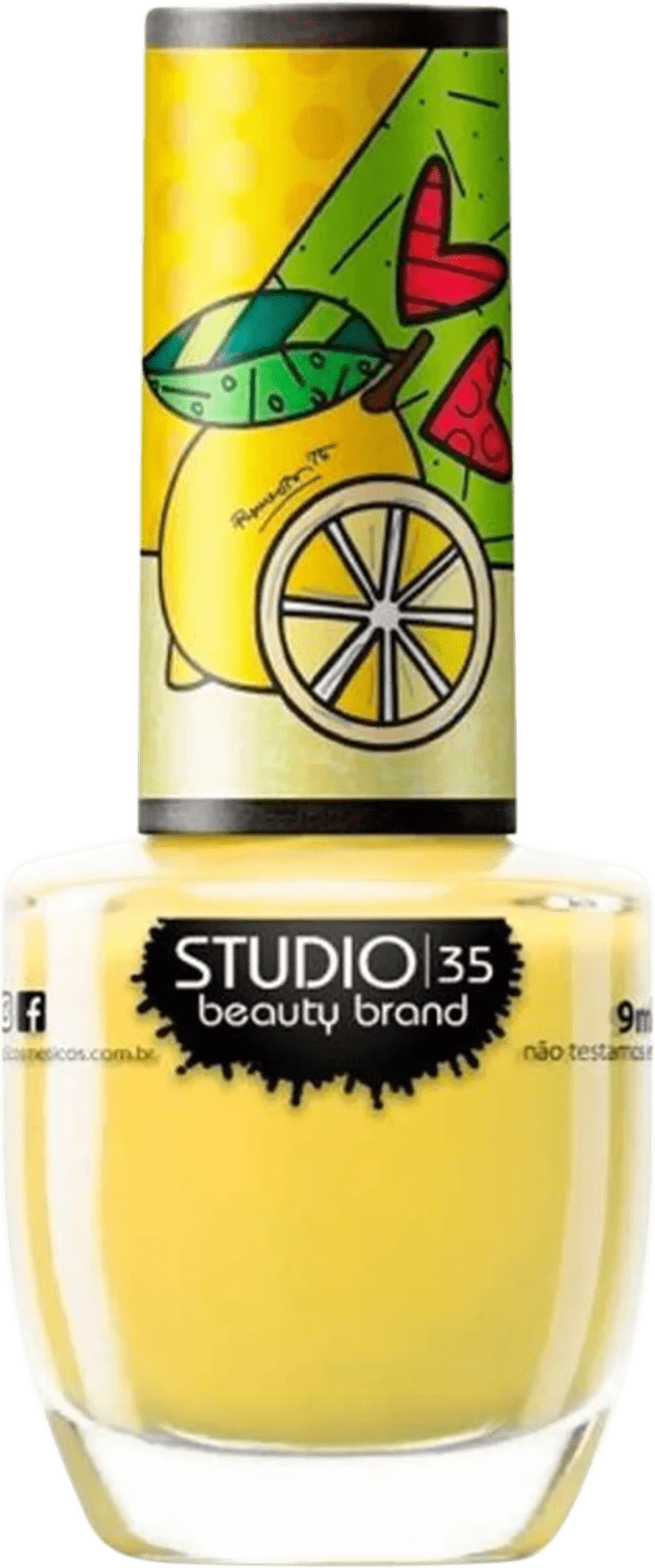 Esmalte Studio 35 Coleção Romero Britto Vegano #xequemate, Mais Vaidosa -  Esmalte Studio 35 Coleção Romero Britto Vegano #xequemate - Studio 35