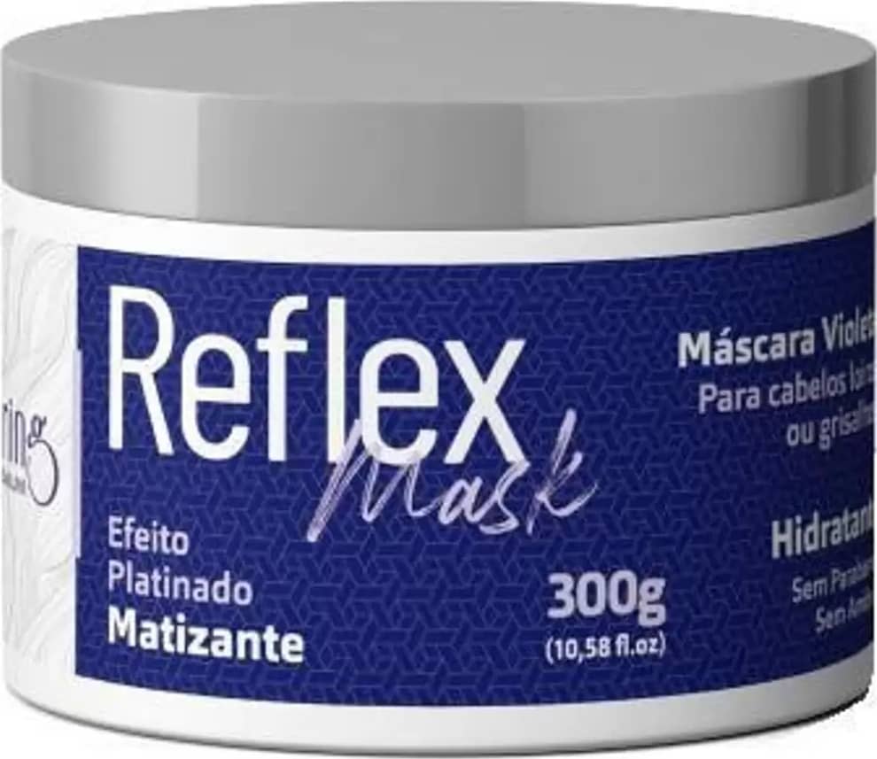 Maxilluring Reflex Mask Máscara Violeta Efeito Platinado Matizante 300 g