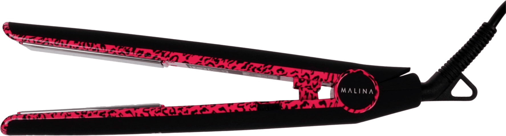 Prancha de Cabelo Malina Beauty Elite Pink Leopard | Beleza Na Web