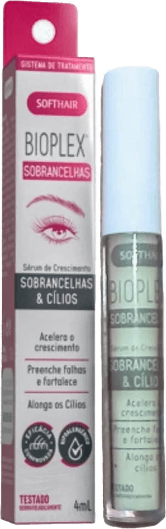 Serum Para Crescer Cilios Sombrancelha Falhada Fortalecedor Bioplex ...