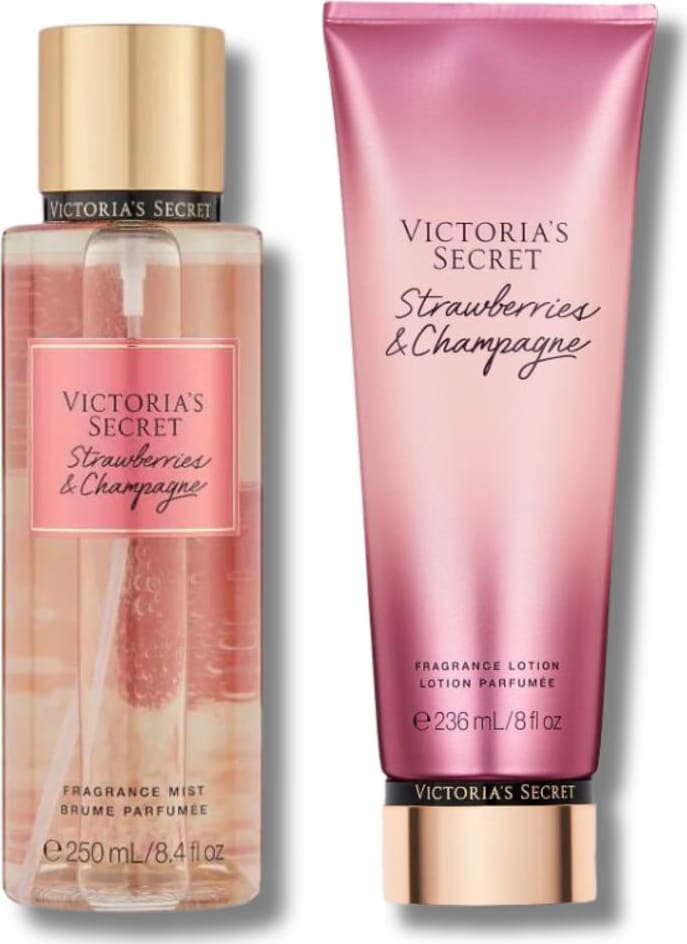 Creme Hidratante Victoria's Secret Strawberries & Champagne 250ml