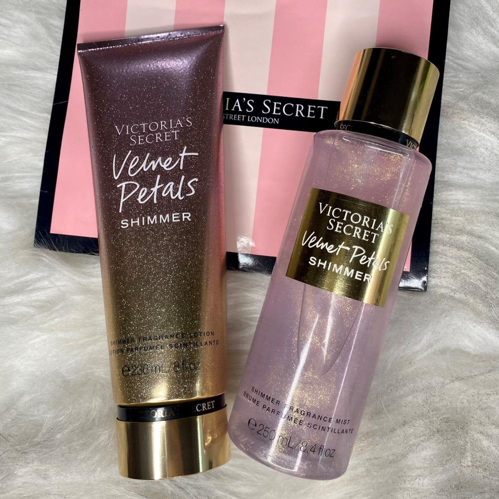 Body Splash 250ml Shimer Velvet Petals – Victoria´s Secret – Isa Perfumaria