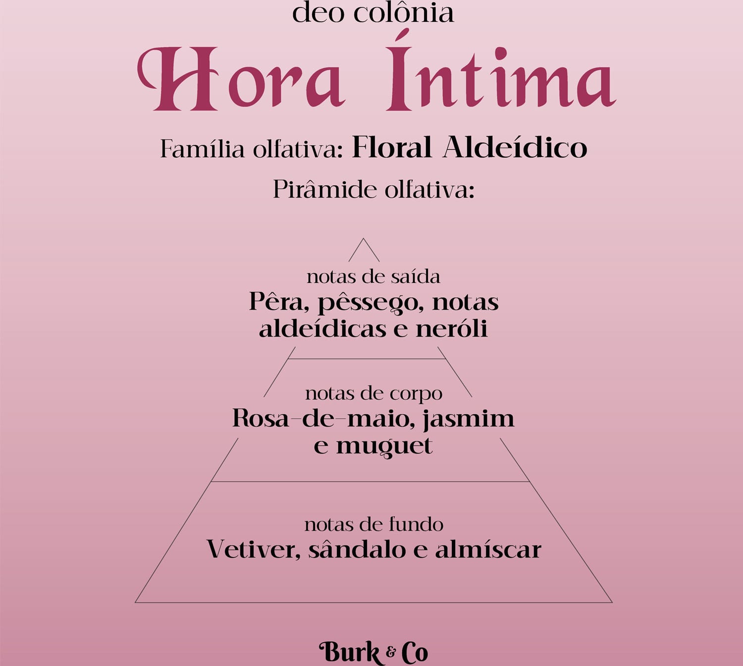 Perfume Importado Hora Íntima Burk Co Feminino Beleza na Web