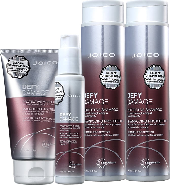 Kit Joico Defy Damage Protective Shield e Mask (4 produtos)