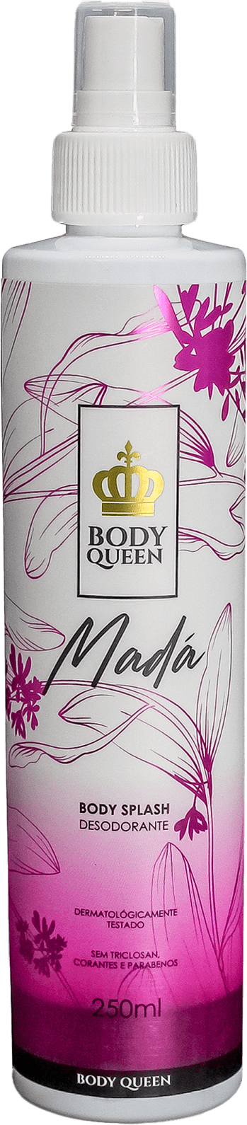 Kit Hidratante + Body Splash + Máscara Body Queen Madá