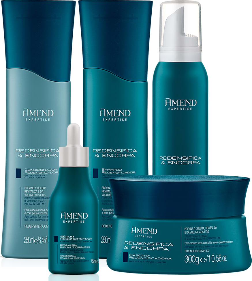 Kit Amend Expertise Redensifica & Encorpa | Beleza na Web