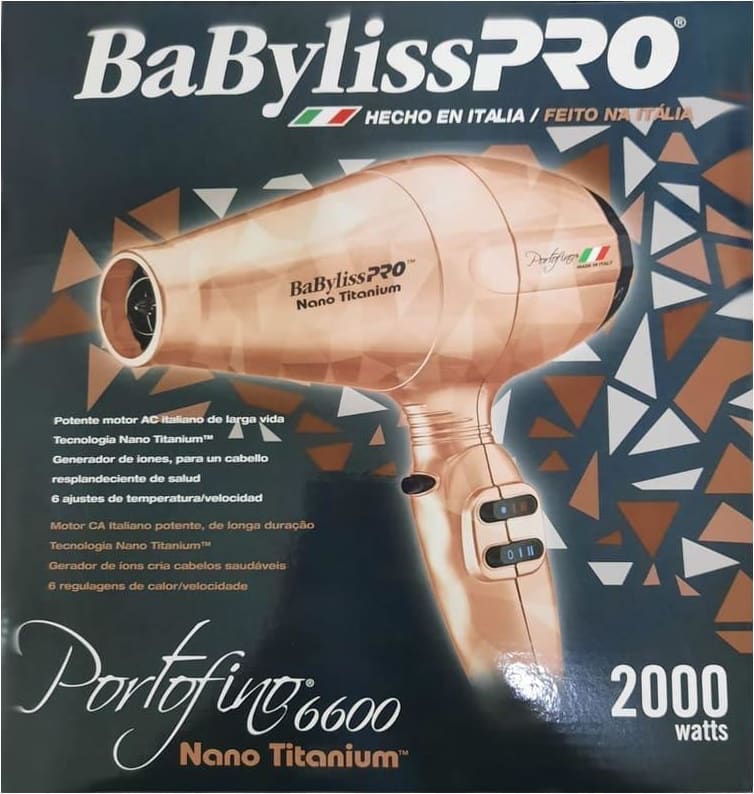 Secador de Cabelos Babyliss Pro Rápido 2000 Watts - 110V, Babyliss