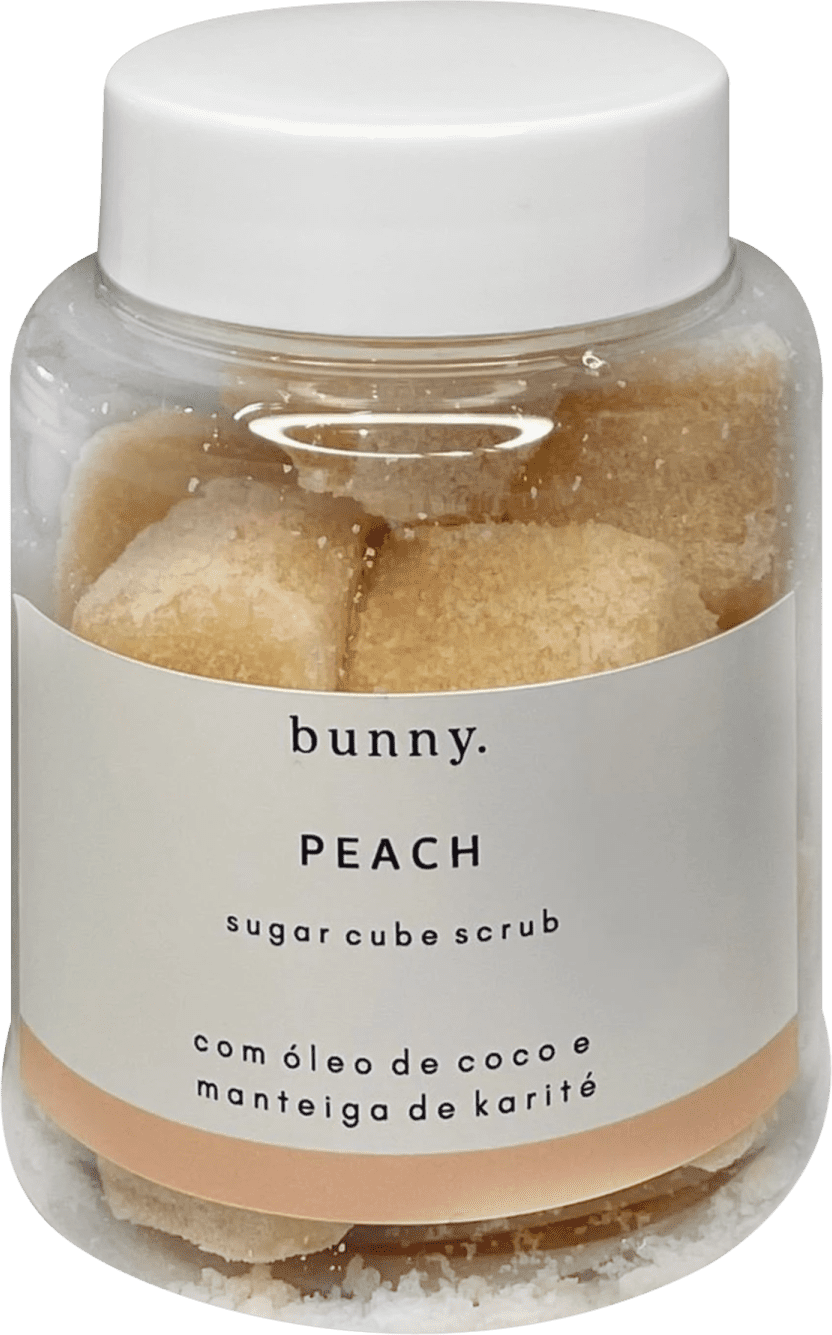 SUGAR CUBE SCRUB PEACH