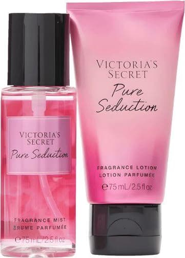 Kit Victoria's Secret Pure Seduction (Hidratante 236ml + Body splesh 2 -  Euphoria