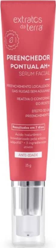 Extratos da Terra Preenchedor De Rugas ah+ Sérum Facial 15g - Normal