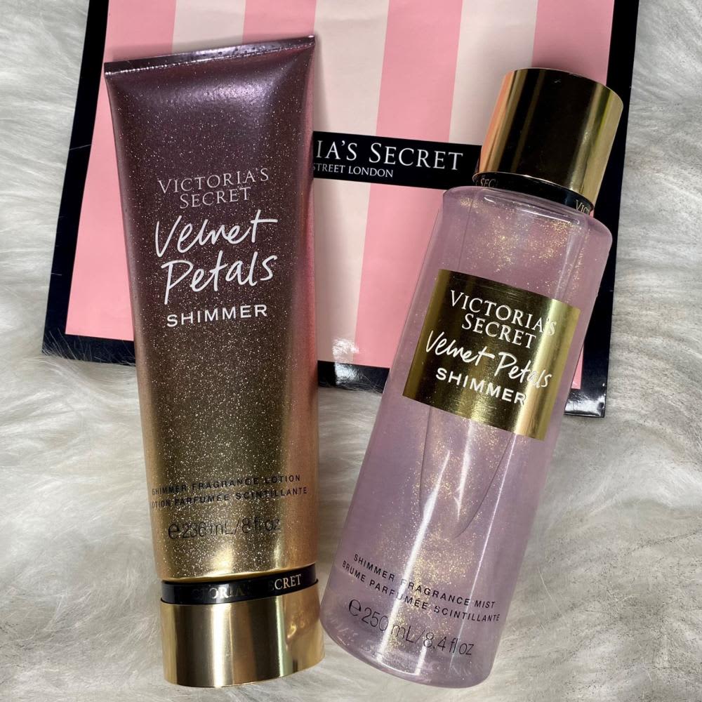Velvet Petals Shimmer Body Lotion Hidratante Corporal Perfumado 236ml