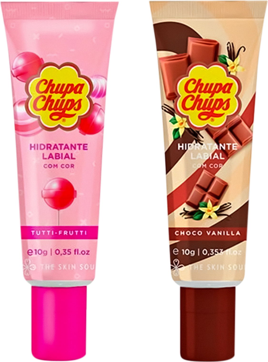 Kit chupa chups Tutti Frutti + Choco Vanilla