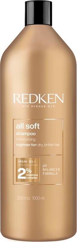 Kit Redken All Soft Shampoo 1L | Beleza na Web