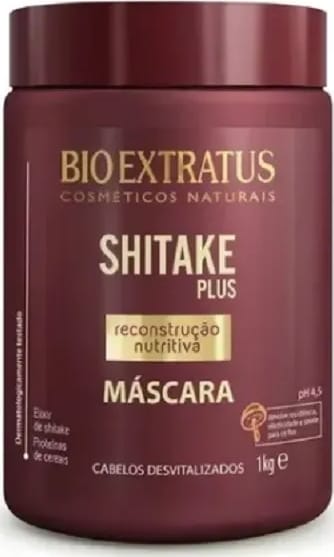 Kit Bio Extratus Shitake Plus Reconstrução 4-Produtos