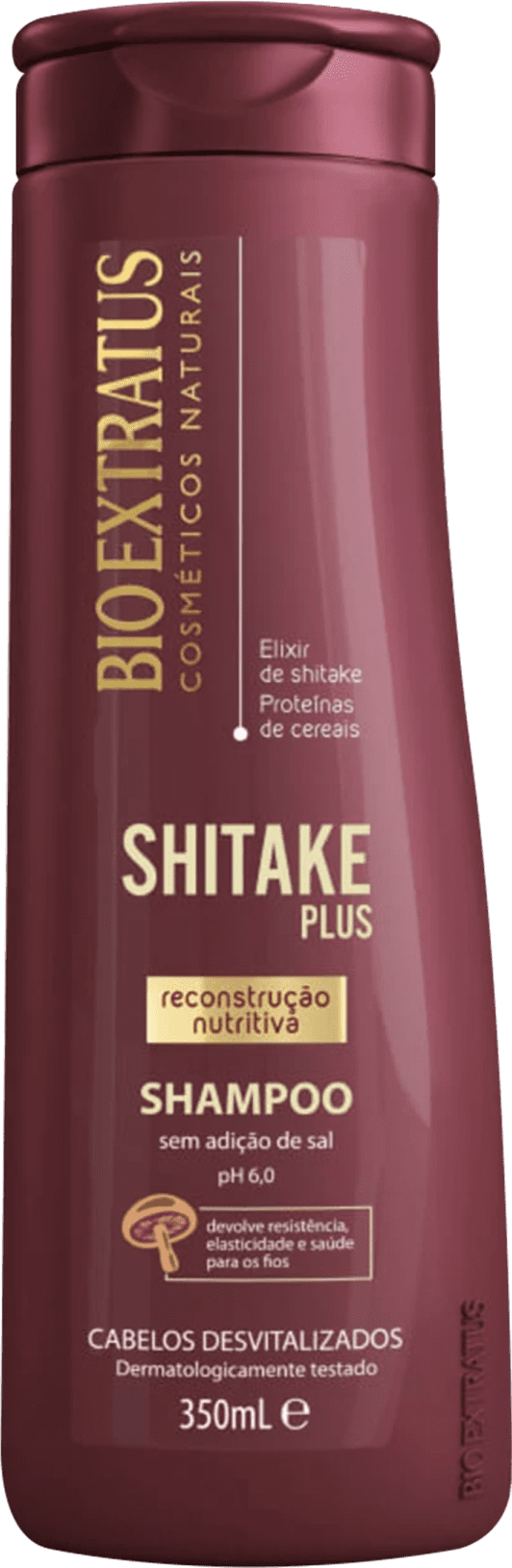 Shampoo Shitake Plus Bio Extratus 350ml