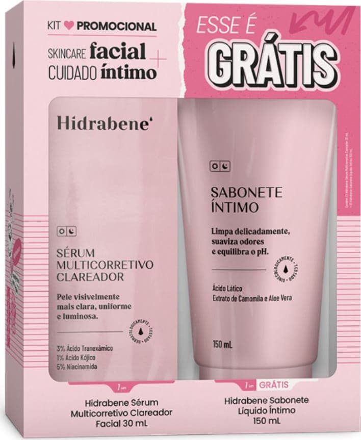 Combo 3 Clareador Intimo La vie Rose 120ml