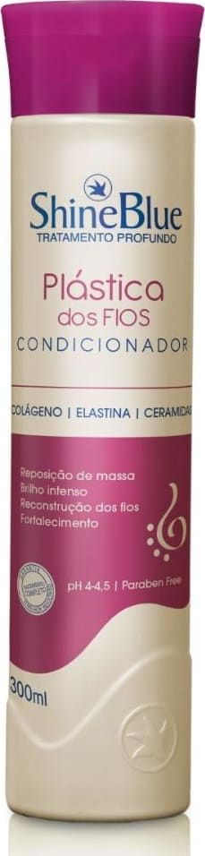 BOTOX SHINE BLUE PLASTICA DOS FIOS 120G