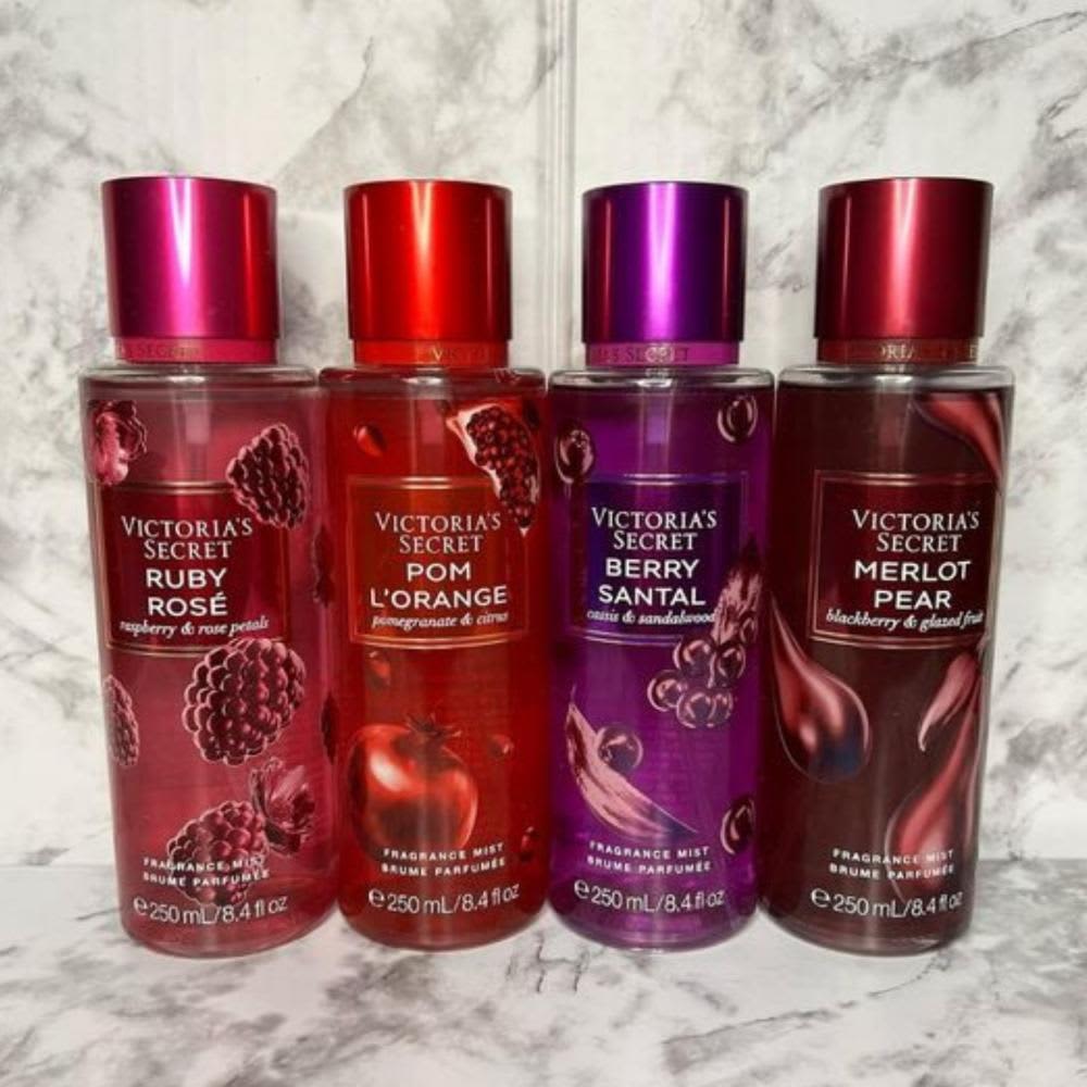 Victoria's Secret - RUBY ROSE - Berry Haute BODY SPLASH 250 ml - Edição  Limitada