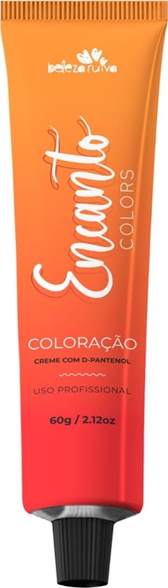 Beleza Ruiva Coloração Encanto Colors 8.44 Louro Claro Cobre Intenso - 60g