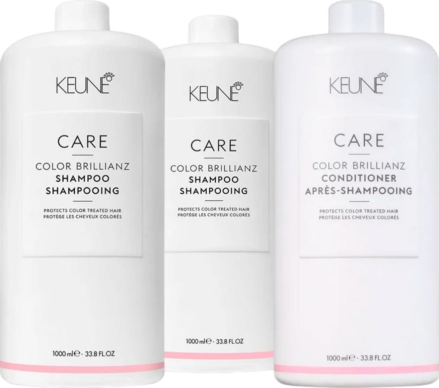 Kit Keune Color Brillianz 2x Shampoo 1000ml, Condicionador 1000ml