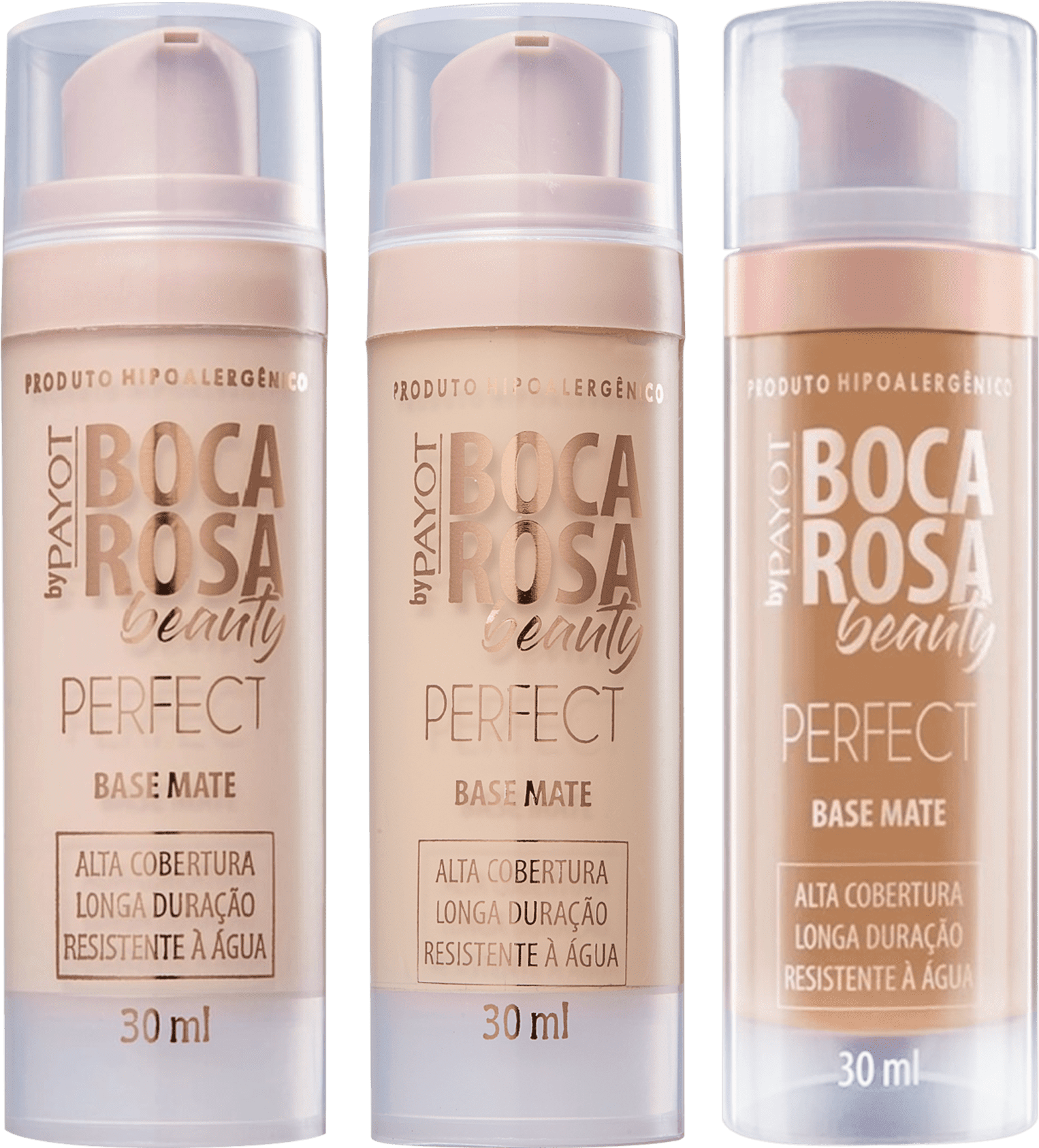 Kit Boca Rosa Beauty by Payot Base Líquida