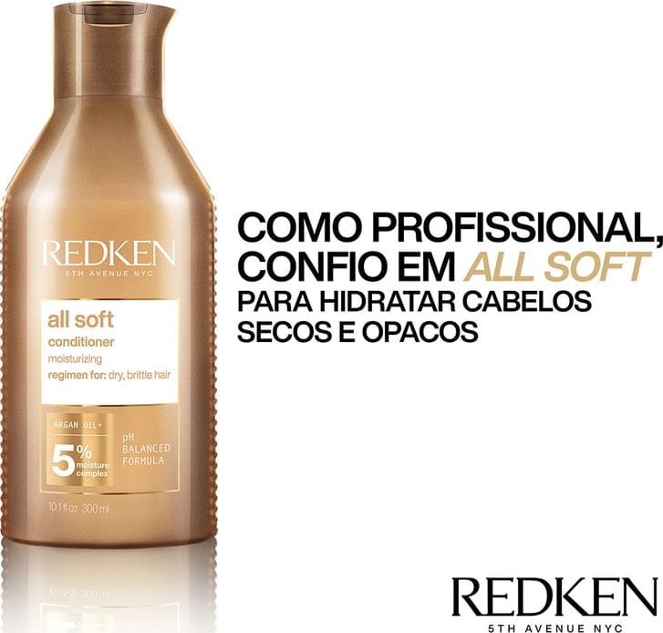 Kit Redken All Soft Tratamento Completo | Beleza na Web