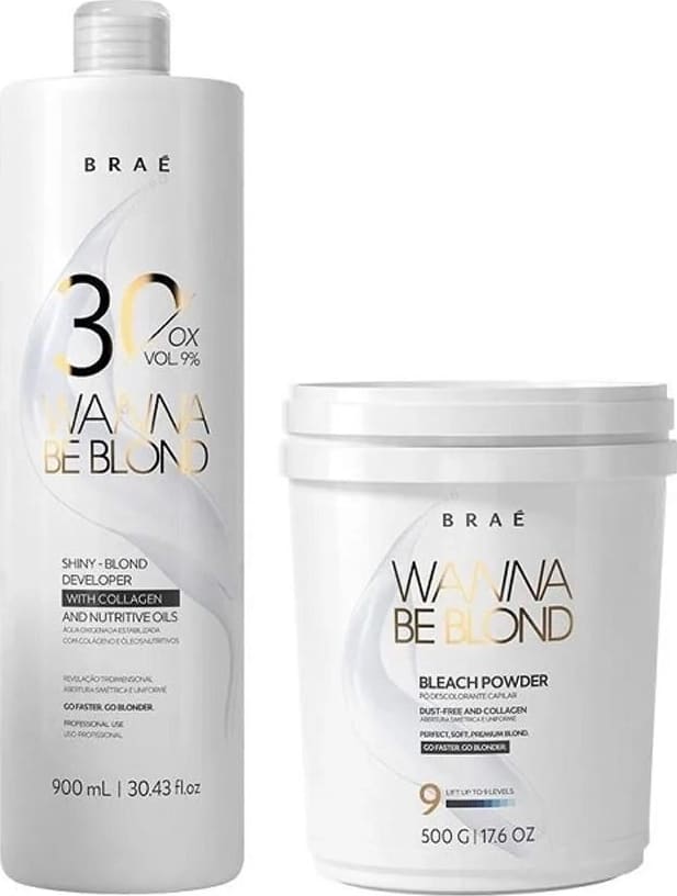 BRAÉ Bleach Poweder 17.6 Oz Wanna Be Blond