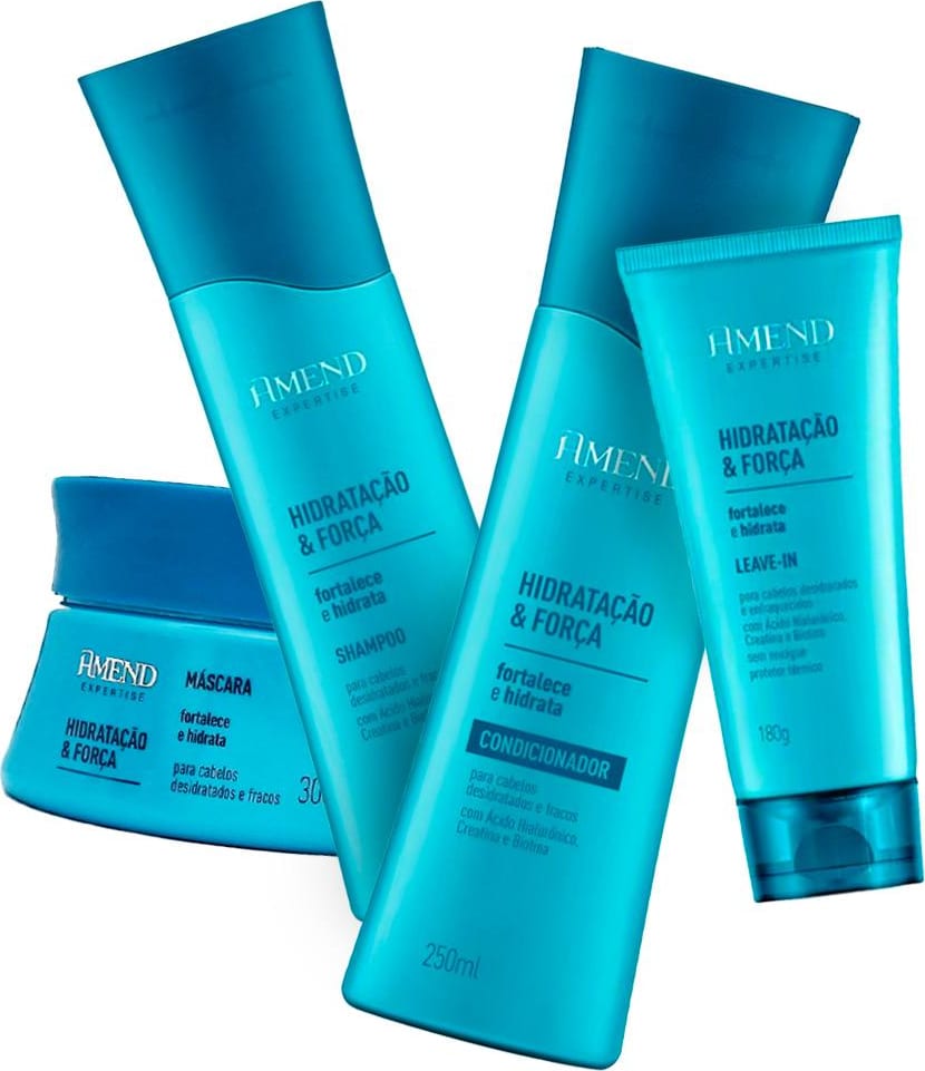 Amend - Kit Completo Hidratação e Força Expertise 4 Itens