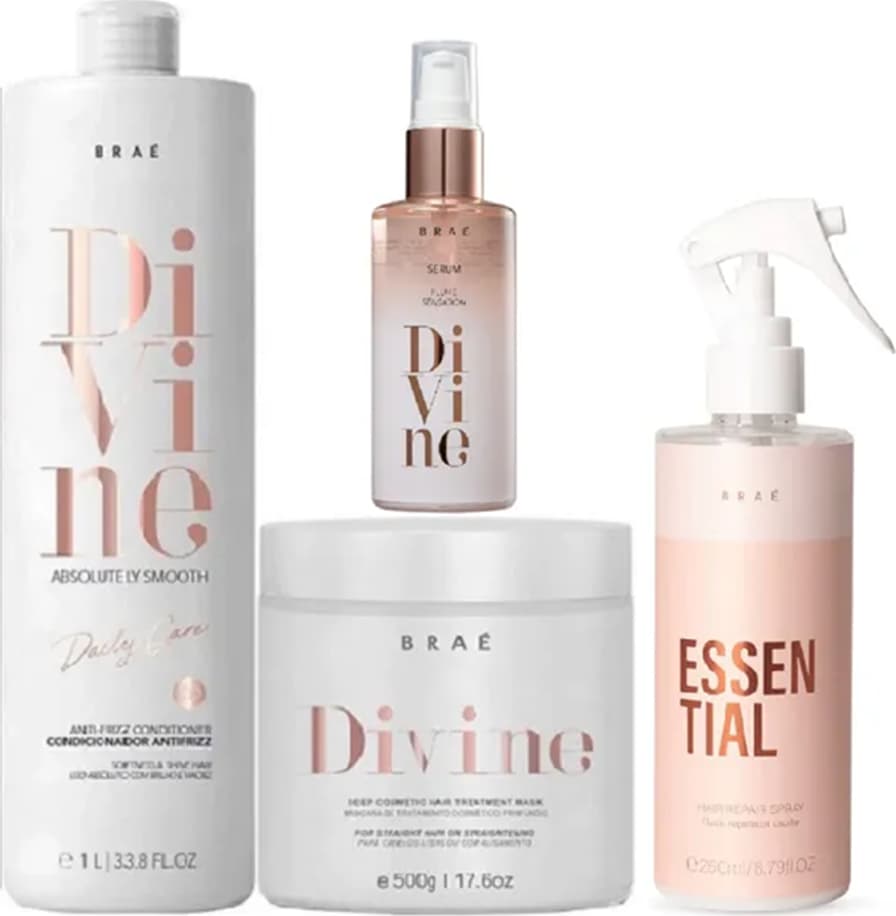 Kit Braé Divine Essential Hair Repair Beleza na 