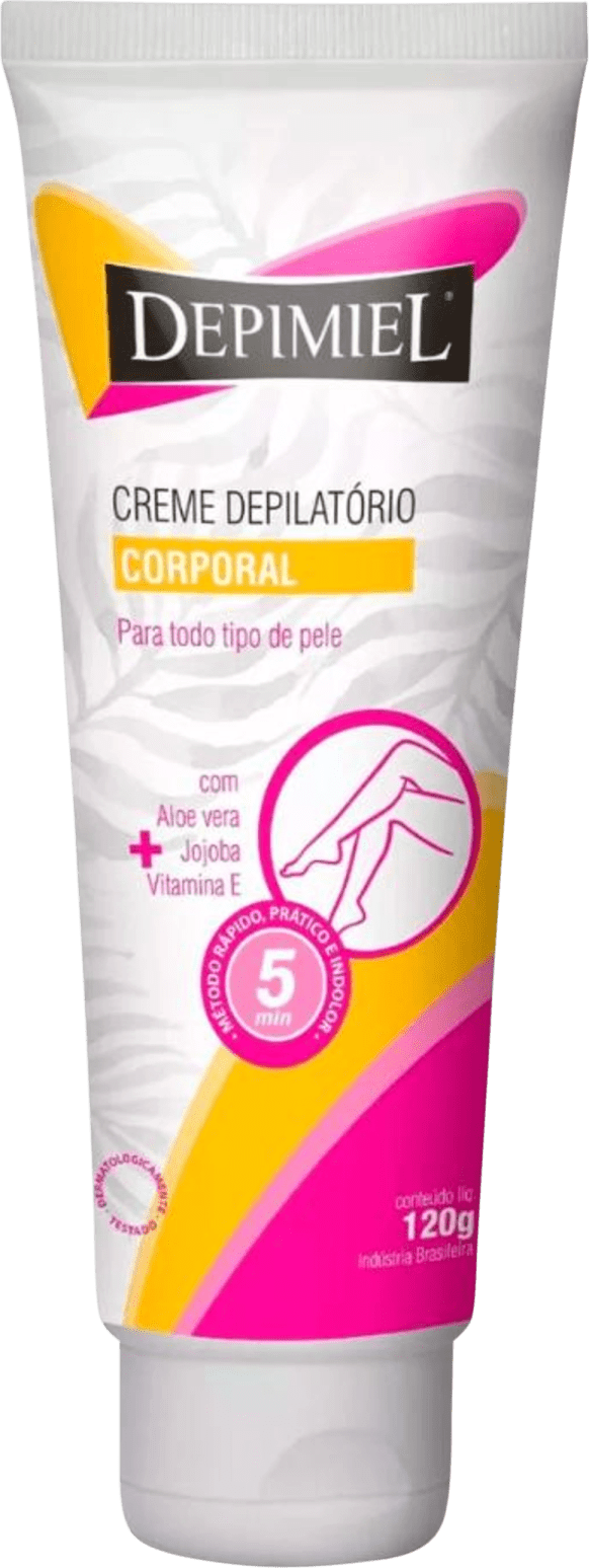 Depimiel Creme Depilatório Corpo Aloe Vera Super Rápido 120g