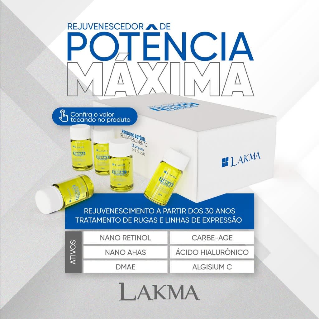 Kit Lakma Booster Fibras Elásticas Beleza na 