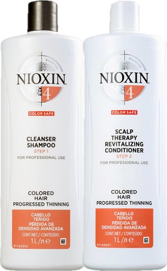 Kit Nioxin System 4 Cleanser Salon Duo Beleza na 