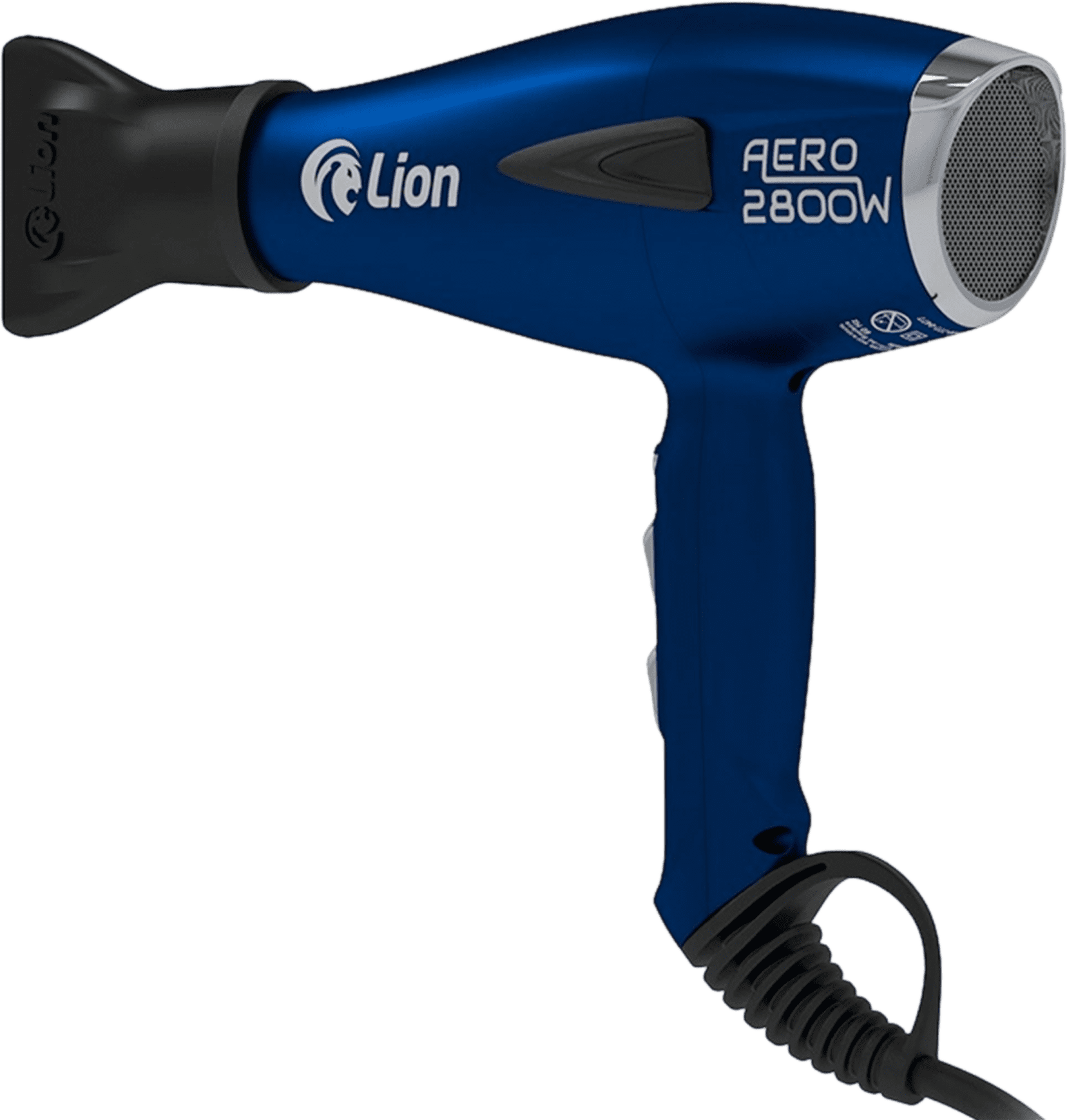 Secador Cabelo Profissional Lion Silenciar Coloré 220v Azul