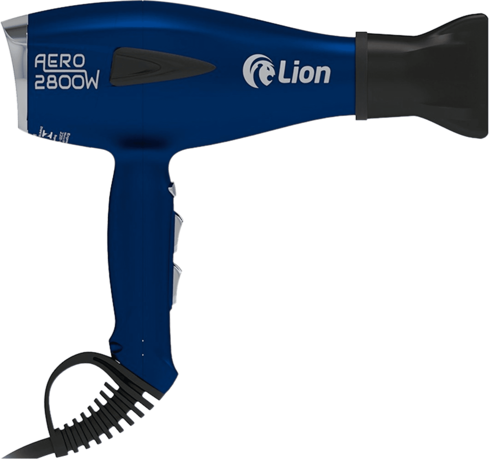 Secador Cabelo Profissional Lion Silenciar Coloré 220v Azul